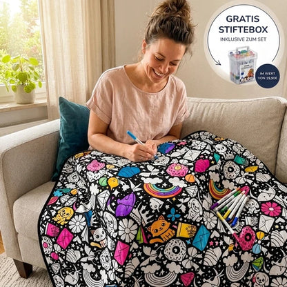 Kuschelbunt Maldecke – Komplett-Set